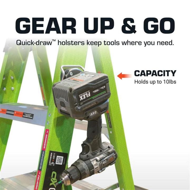 Little Giant Safety A-Force 300XP M8 ANSI Type IA 300 Lbs 8 Ft Pro-Grade Step Ladder, large image number 6