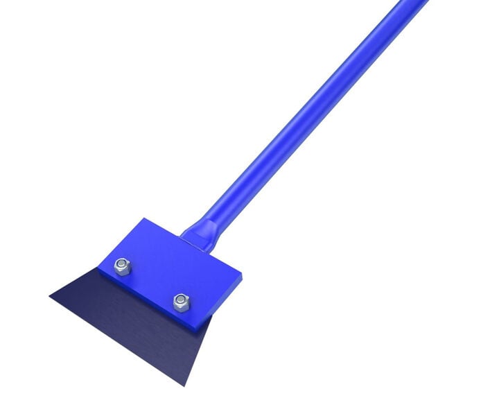 Bon Tool 7 Inch Steel Blade Floor Scraper with 54 Inch Steel Handle