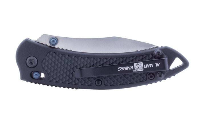 AL MAR Knives Payara 3.25in Folding Knife, Black, large image number 2