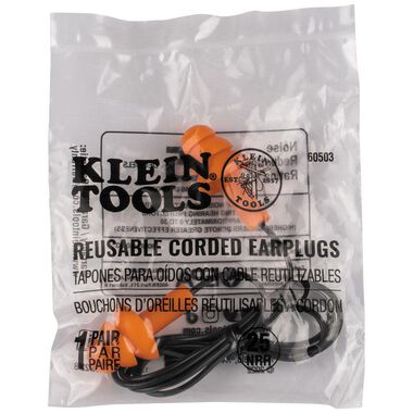 Klein Tools Corded Earplugs 50 Pairs, large image number 4