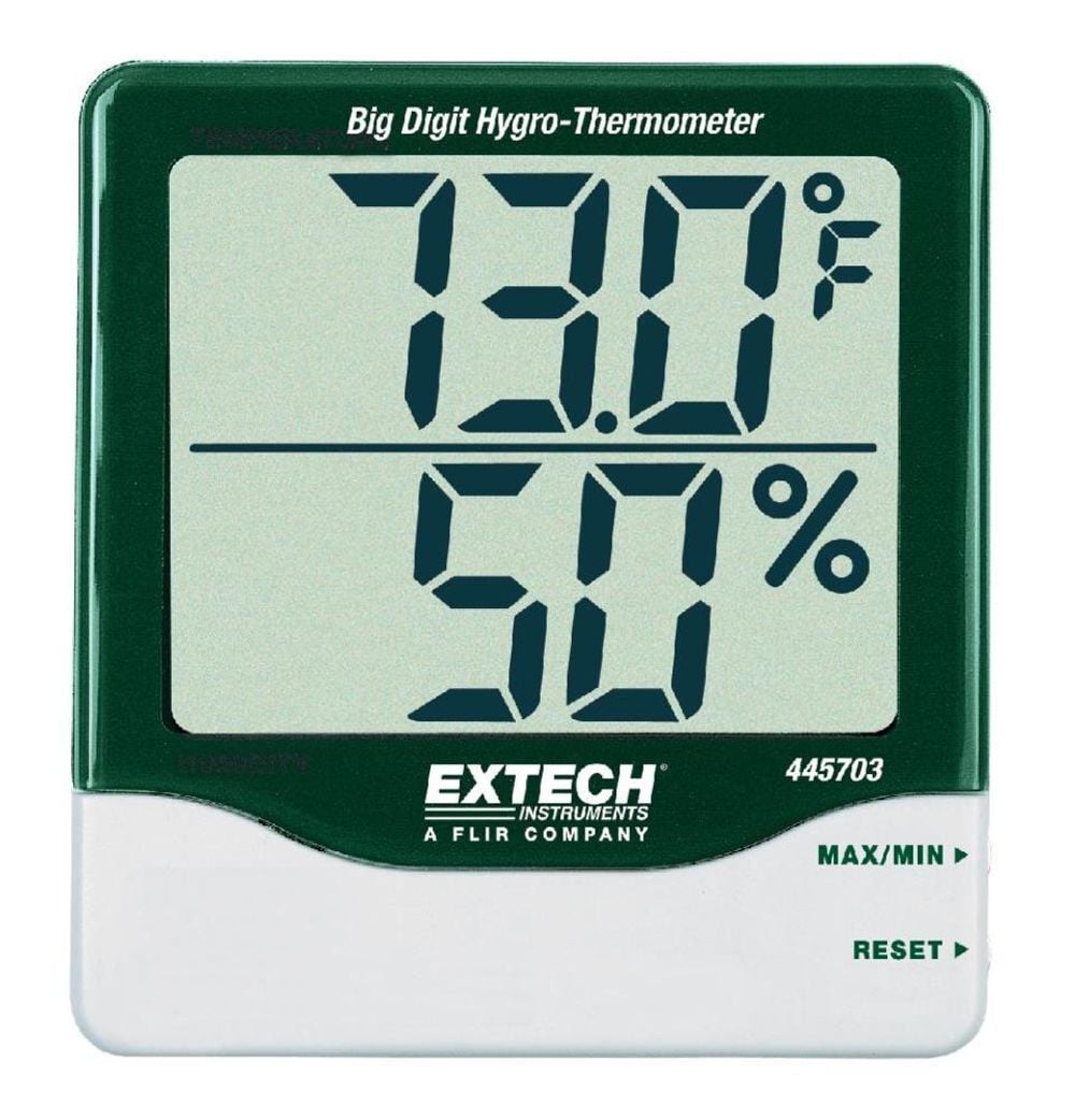 Extech Big Digit Hygro-thermometer - 445703