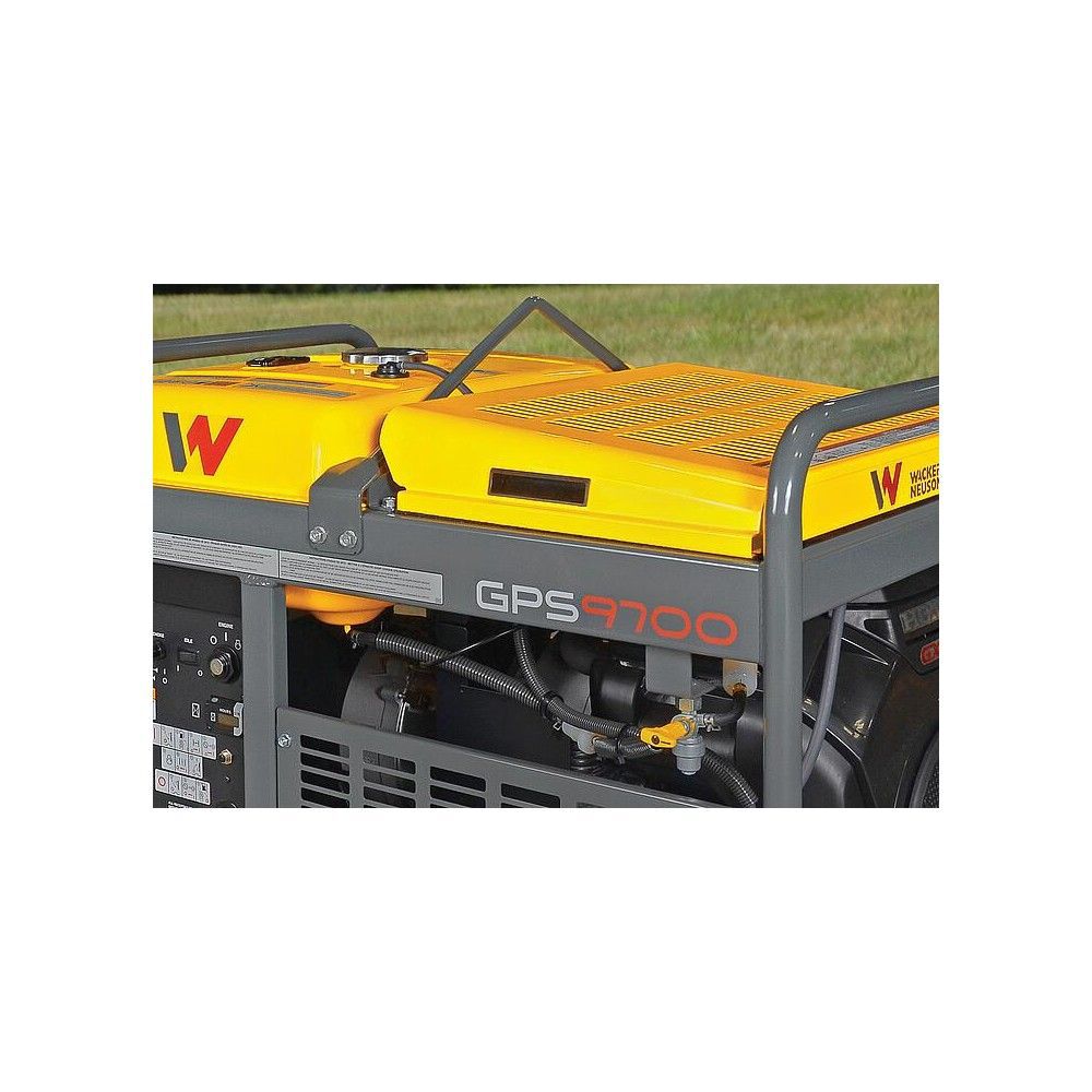 Wacker Neuson GP Series 7,000 Watt  Gas Powered Portable Generator, large image number 2