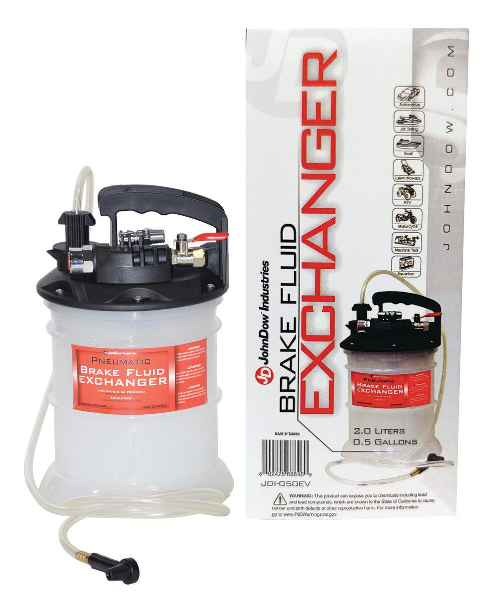 Johndow 1/2 Gallon Pneumatic Brake Fluid Exchanger, large image number 2