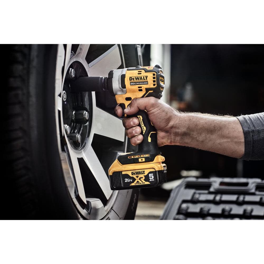 DEWALT Promotional 20V MAX 1/2in Impact Wrench with Hog Ring Anvil (Bare Tool), large image number 6