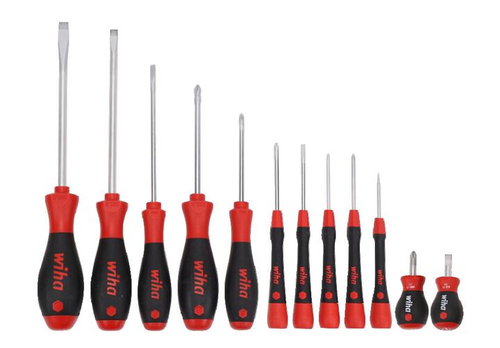 Wiha PicoFinish, SoftFinish & Stubby Screwdriver Set 12 Pieces, large image number 0