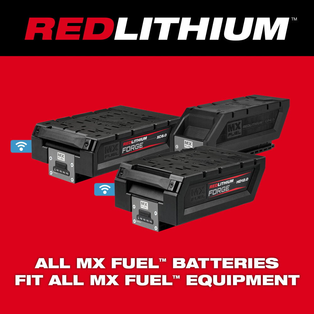 Milwaukee MX FUEL REDLITHIUM CP 4 Ah Battery Pack, large image number 8