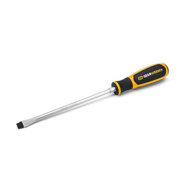 GEARWRENCH 3/8inch x 8inch Slotted Dual Material Screwdriver