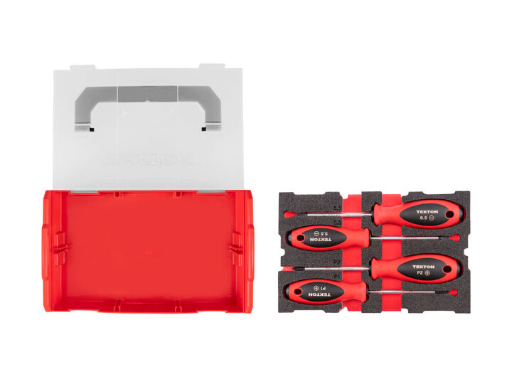 Tekton Phillips and Slotted Set Mini L-BOXX 4 Piece #1-#2 5.5-6.5 mm, large image number 2