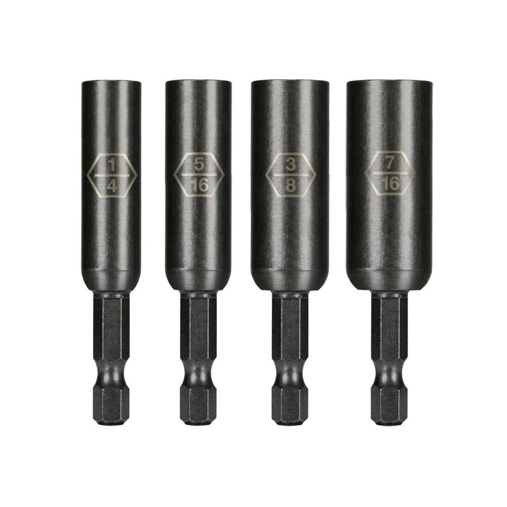 Montana Brand Tools 4 Piece Extended Magnetic Nut Driver Set, large image number 1