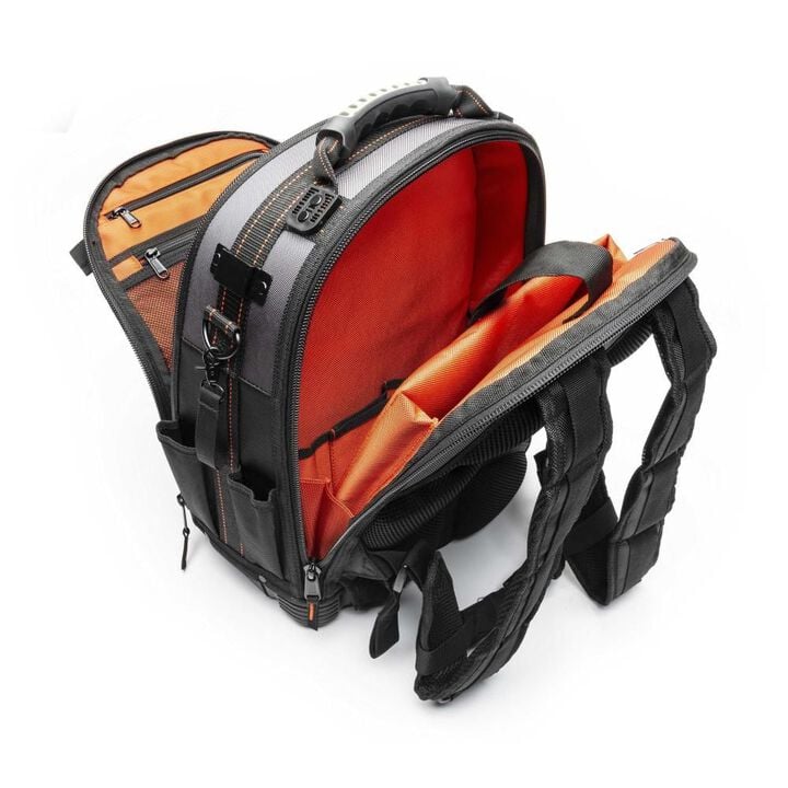 Crescent Tradesman Tool-Bag 18 Inch Zippered Backpack, large image number 4
