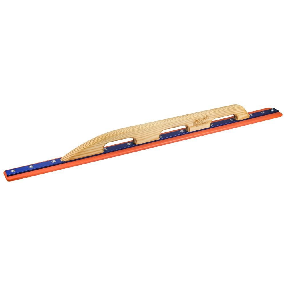Kraft Tool Co 45 in Orange Thunder with KO-20 Tapered Darby with 3-Hole Wood Grip, large image number 1