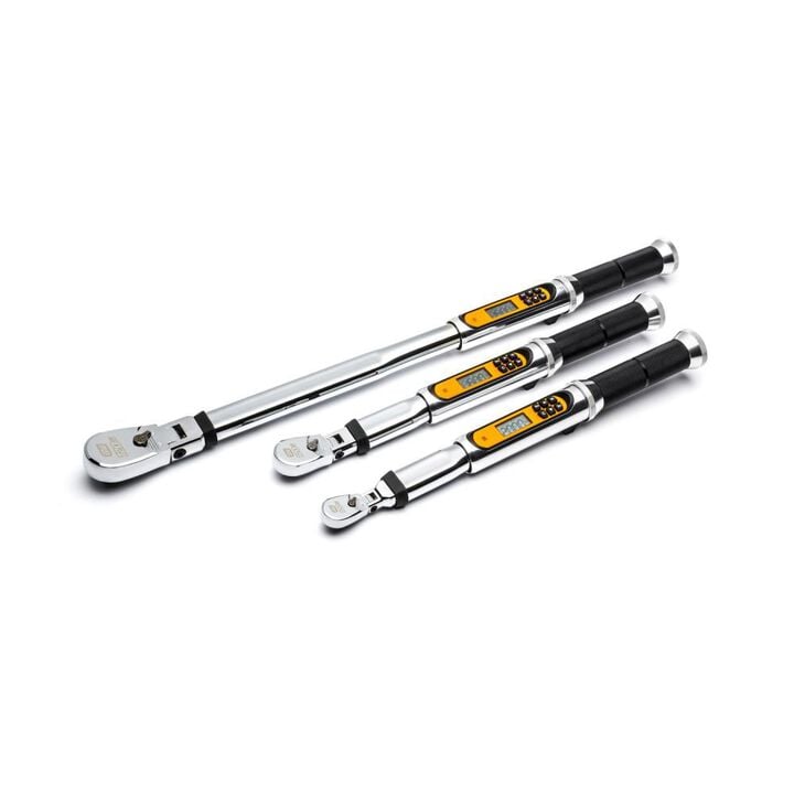 GEARWRENCH 120XP 3/8 Inch Drive Flex Head Electronic Torque Wrench with Angle, large image number 1