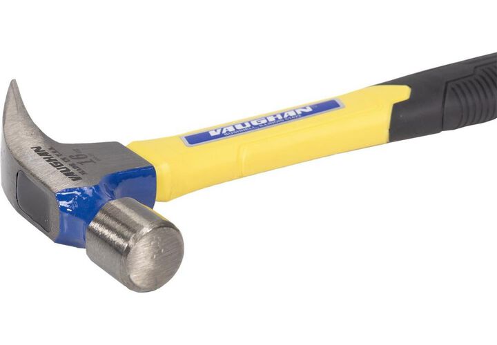 Vaughan 16 Oz Smooth Face Rip Claw Hammer Fiberglass, large image number 6