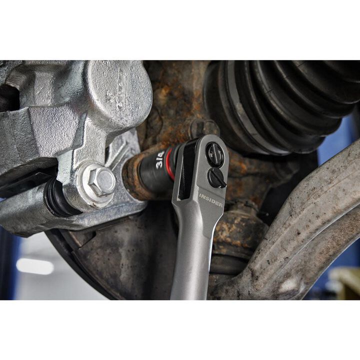 Milwaukee M12 FUEL INSIDER Extended Reach Box Ratchet (Bare Tool), large image number 10