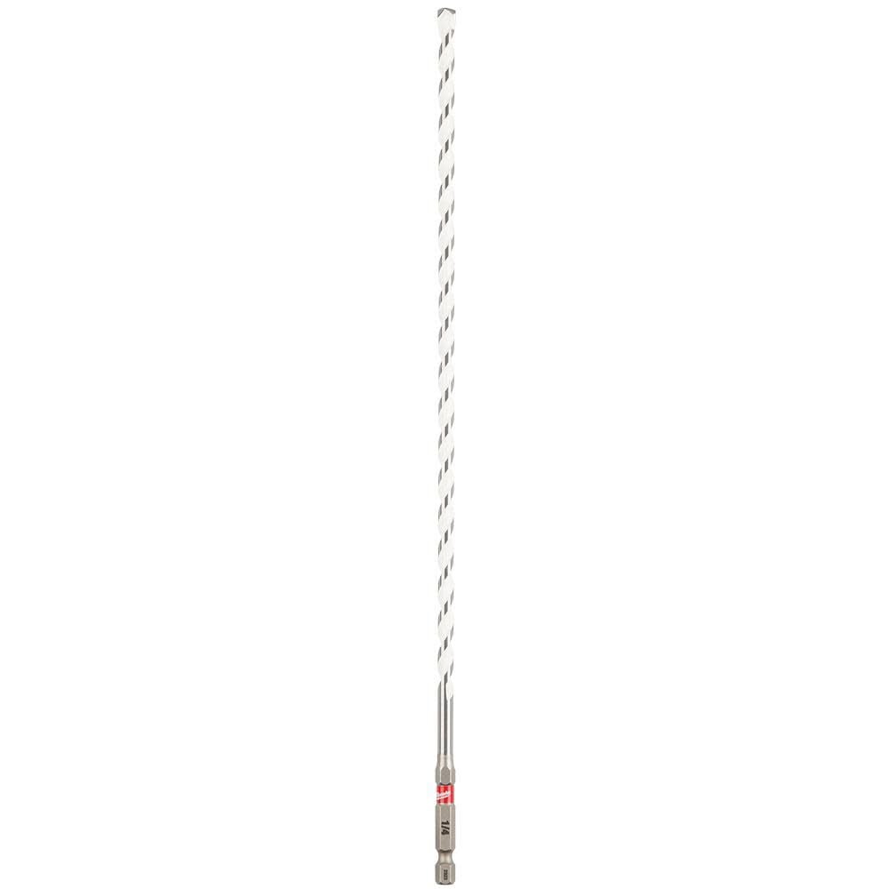 Milwaukee 1/4 Inch x 10 Inches x 12 Inches SHOCKWAVE Carbide Multi-Material Drill Bit, large image number 12