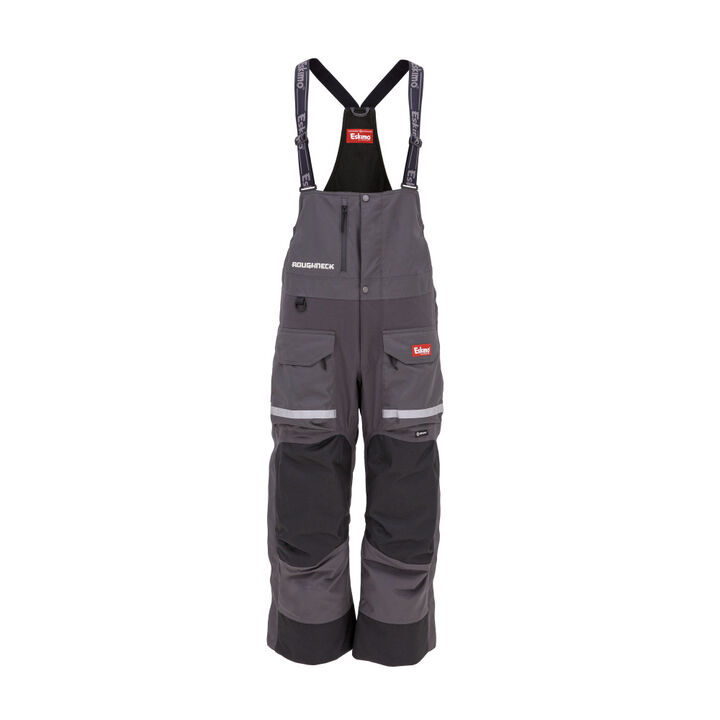 Eskimo Men's Roughneck Bibs, Gray, 2X