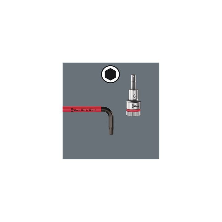 Wera Tools BlackLaser 950/9 Hex-Plus Multicolor 2 L-Key Set 9pc, large image number 2