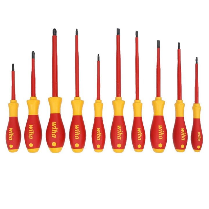 Wiha SoftFinish Screwdriver Tray Set Insulated 10pc, large image number 5