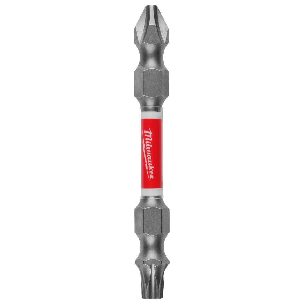 Milwaukee SHOCKWAVE Impact Phillips #2 / Torx T25 Double