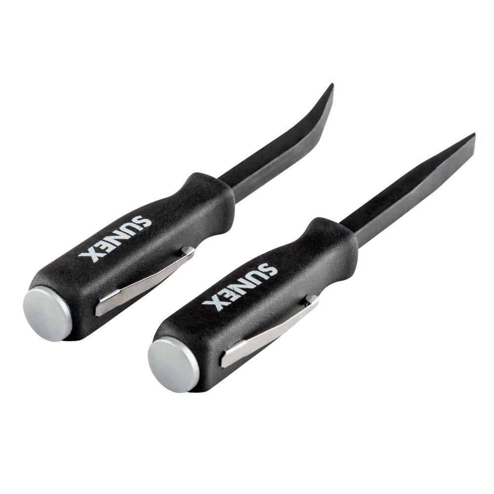 Sunex 5 Inch Mini Pry Bar Set with Striking Caps 2 Pieces, large image number 3