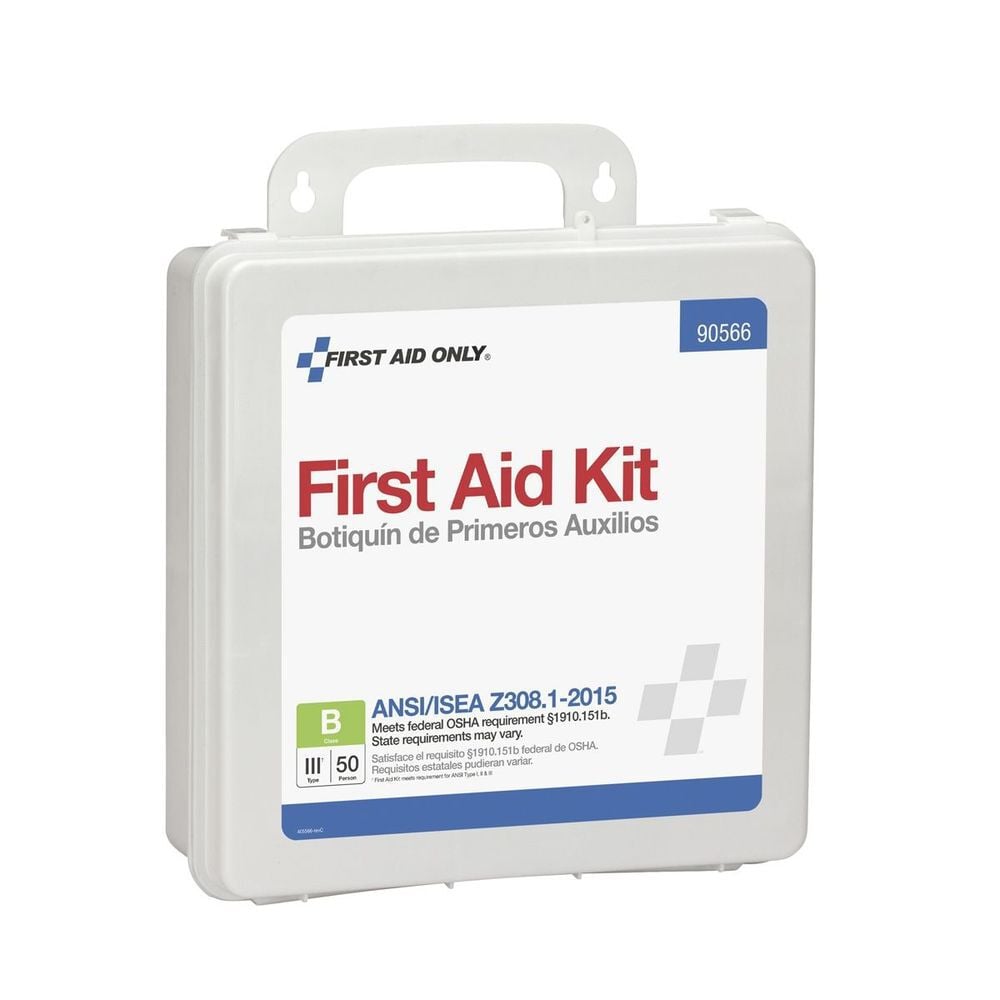 First Aid Only First Aid Kit 50 Person Bulk Plastic Case ANSI B, large image number 2