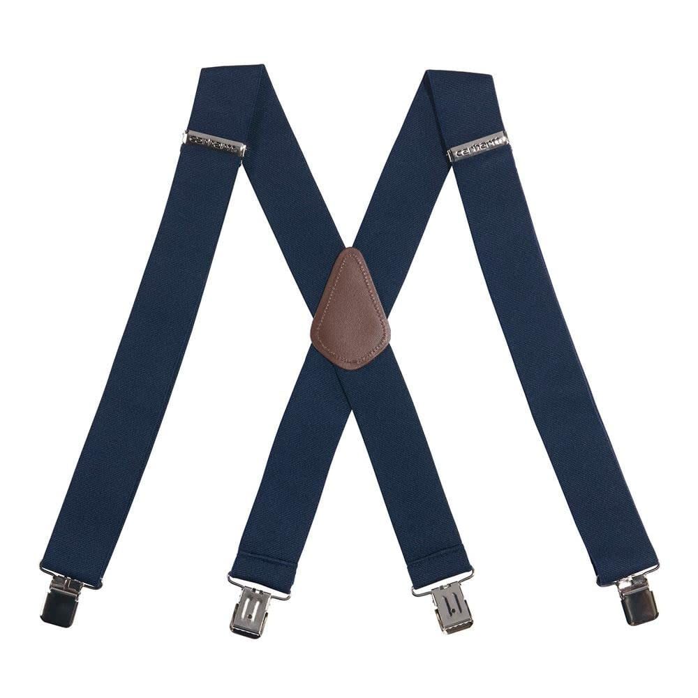 Carhartt Rugged Flex One Size Navy Utility Suspender Size One Size Fits All - A000638540199