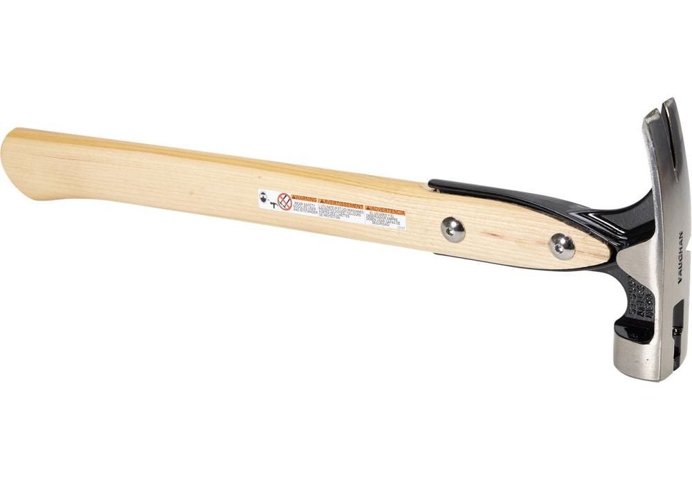 Vaughan 20 Oz Milled Face Rip Hammer with Hickory Handle, large image number 2