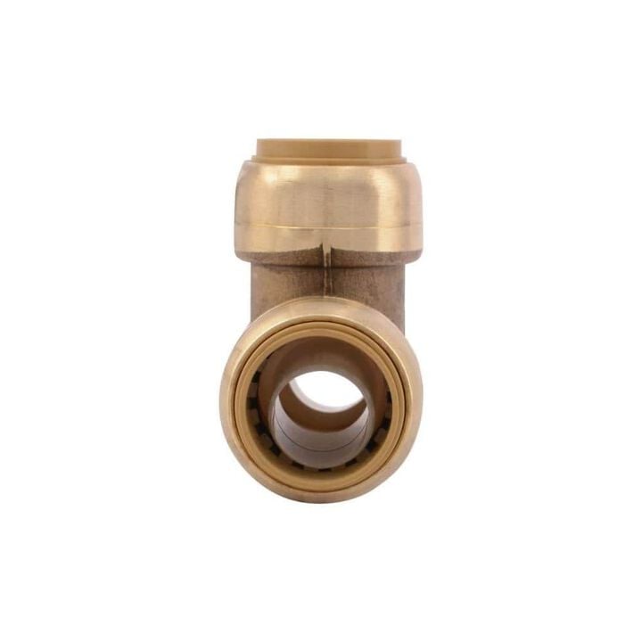Sharkbite 3/4in x 3/4in x 3/4in Push to Connect Brass Tee, large image number 2