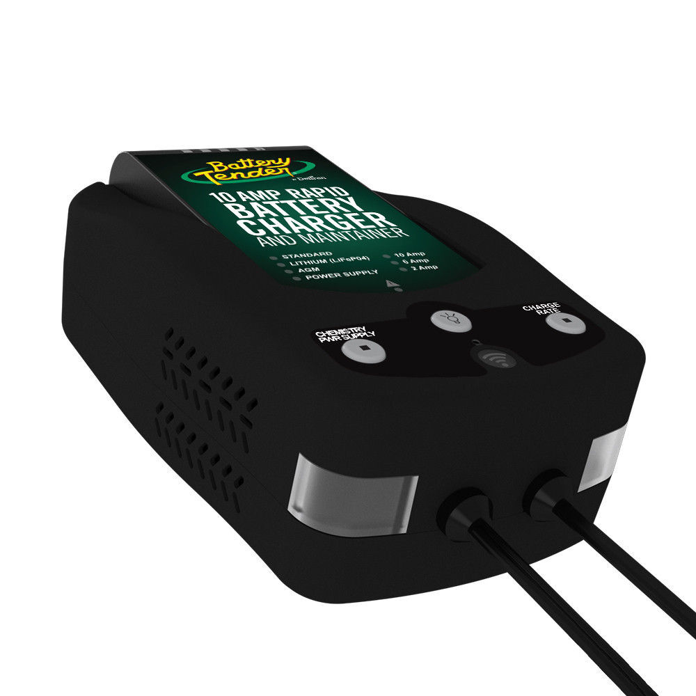 Battery Tender Battery Charger 12V 10A/6A/2A Selectable Chemistry, large image number 2