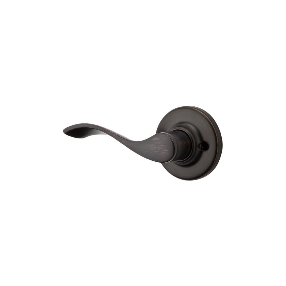 Kwikset Venetian Bronze Pull Only Left Handed Balboa Door Lever, large image number 1