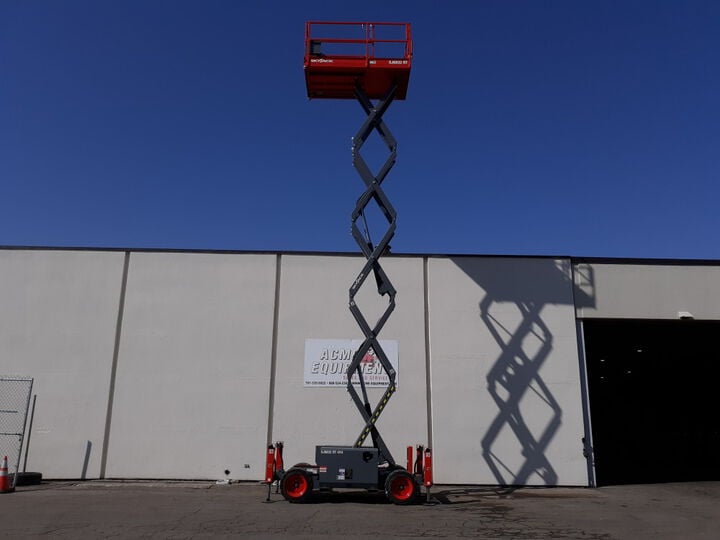 Skyjack Scissor Lift 32' Maximum Platform Height 68in Width Rough Terrain, large image number 6