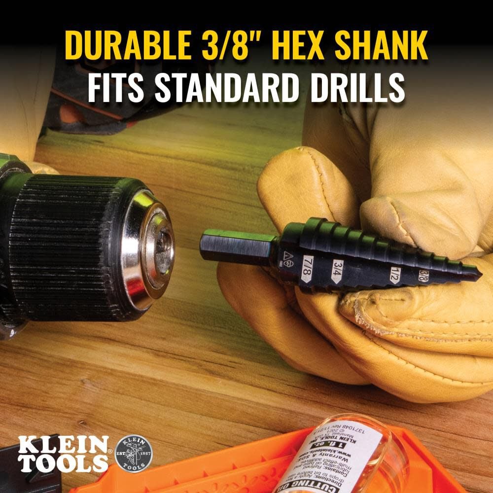 Klein Tools Premium Hex Step Bit Set 3pc Ktsbspro Simolary simolary.com 8