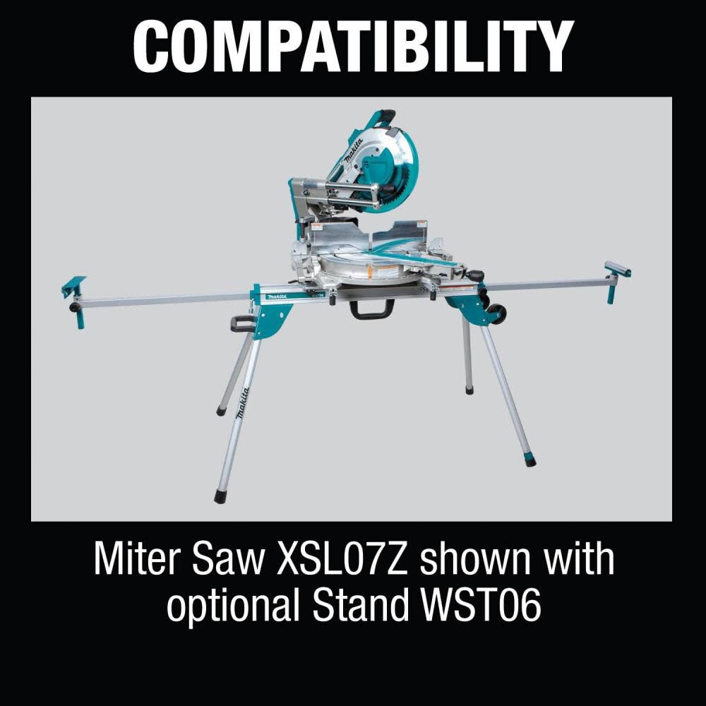 Makita 18V X2 36V LXT 12in Miter Saw with Laser Bare Tool XSL07Z Acme Tools