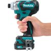 Makita 12V max CXT Lithium-Ion Brushless Cordless Impact Driver Kit 2.0 Ah, small