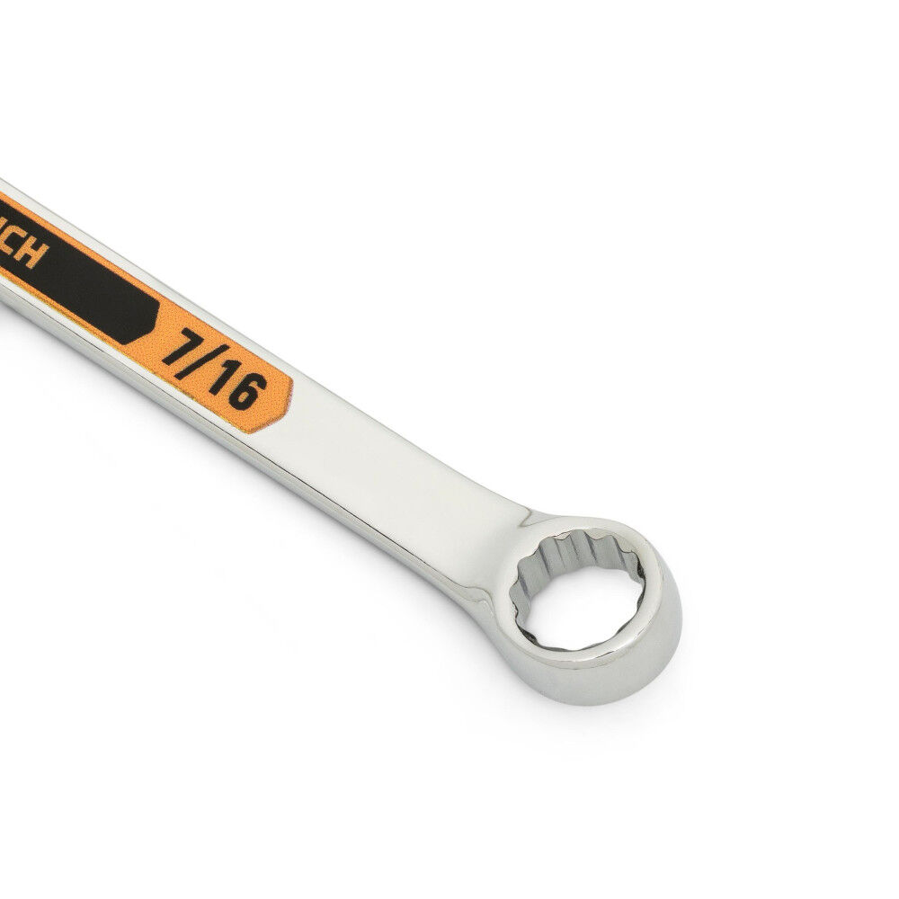 GEARWRENCH 24 Pieces 12 Point SAE/Metric Hi-Viz Long Pattern Combo Wrench Set, large image number 4