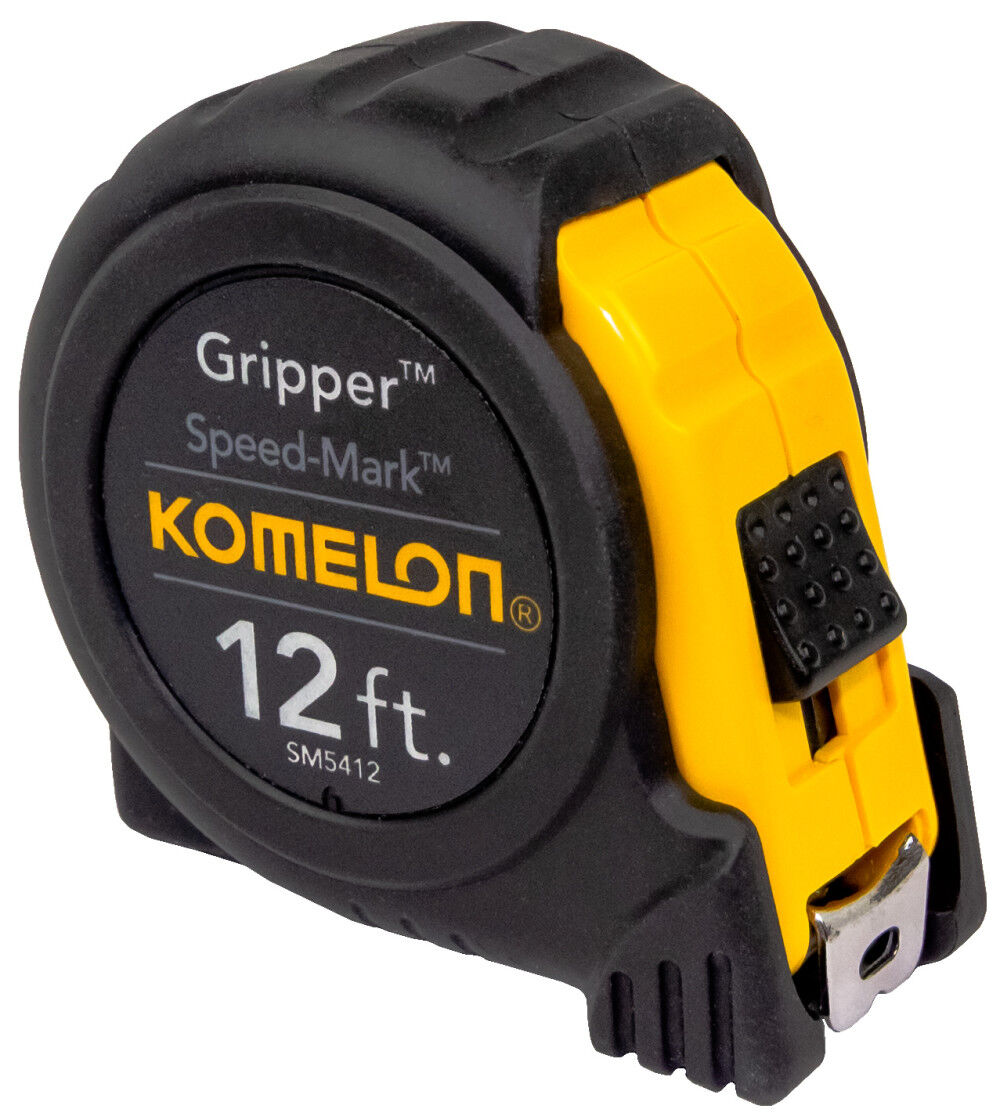 Komelon 12' x 5/8in Speed Mark Blade Gripper Series Tape Measure, large image number 2