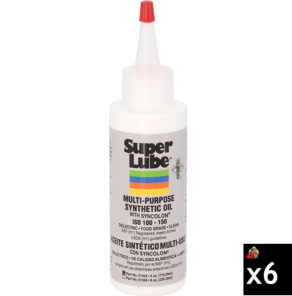 Super Lube 4 Oz Bottle Multi-Use Synthetic Oil with Syncolon- CASE of 6, large image number 1