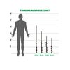 Power Planter 3 Inch x 30 Inch Steel Extended Bulb Auger with HD Tip, small image number 3