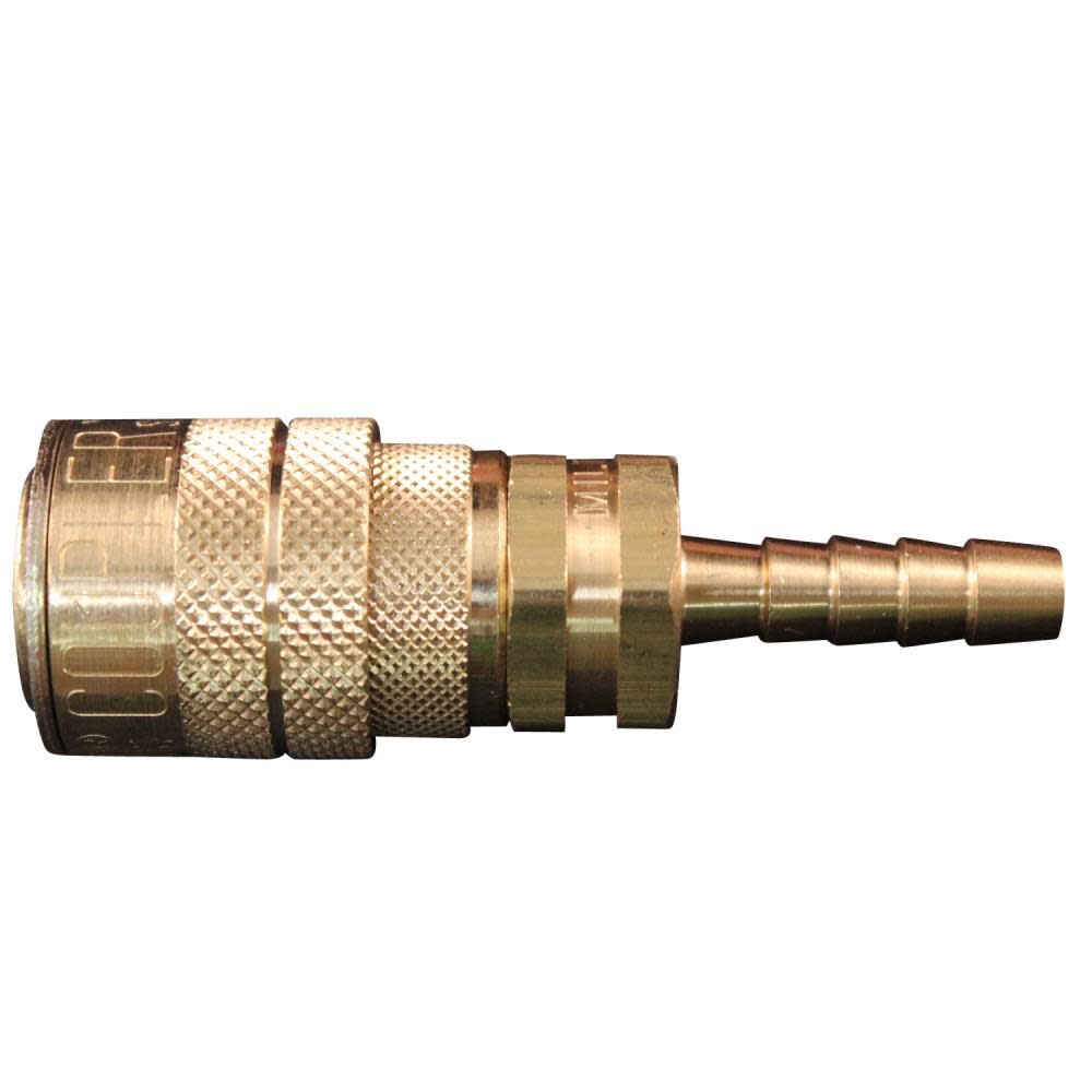Milton M Style Coupler 1/4 In. Hose Barb, large image number 1