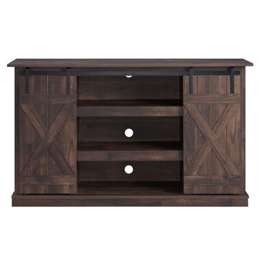 Hearthpro Barn Style Media Console with Rolling