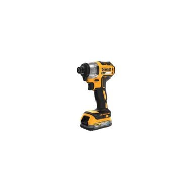 DEWALT 20V MAX 1/4in Impact Driver Kit with POWERSTACK Compact Battery