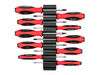 Tekton Phillips and Slotted Screwdriver Set with Organizer 10 Piece #0-#3 3-8 mm, small image number 1