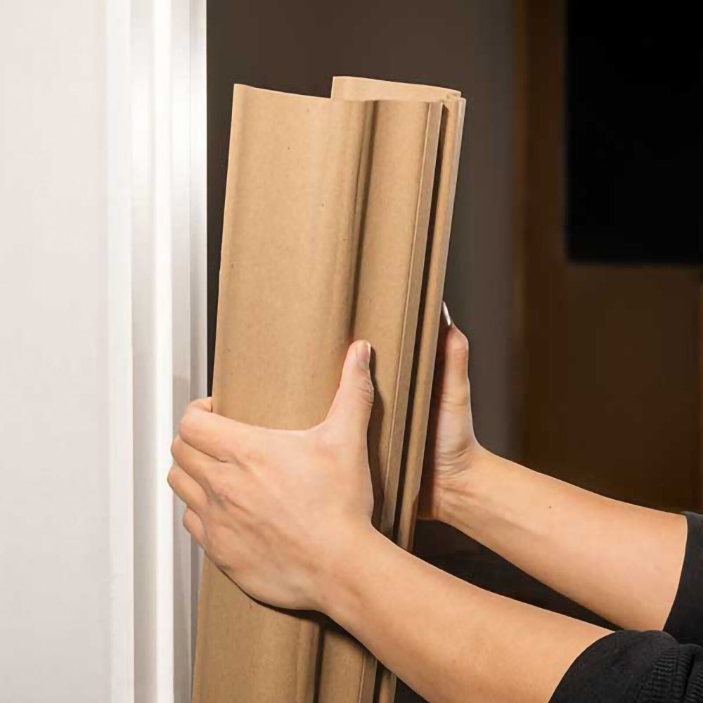 Surface Shield 60 Inch Heavy-Duty Door Jamb Protector, Natural/Tan, 50 Pieces, large image number 5