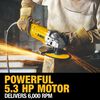DEWALT 7-in and 9-in 5.3 HP Large Angle Grinder, small image number 4