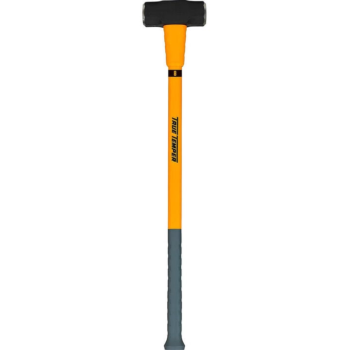 True Temper Toughstrike Sledge Hammer Fiberglass Handled 8 Lbs