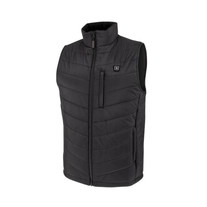 Radians Heated Puffer Vest Kit with Battery, Black, Medium