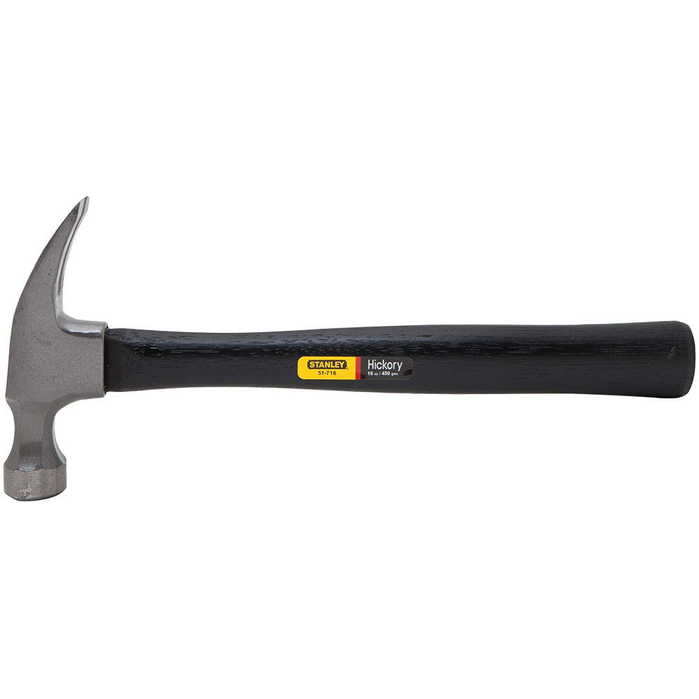 Stanley 16 oz. Rip Claw Wood Handle Nail Hammer, large image number 1