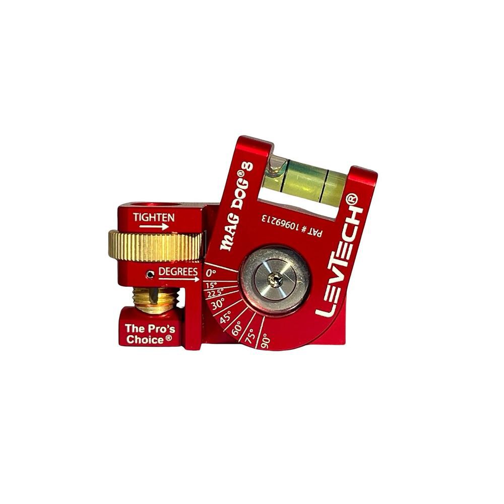 LevTech Mag Dog Red 8-in-1 Conduit Bending Level, large image number 7