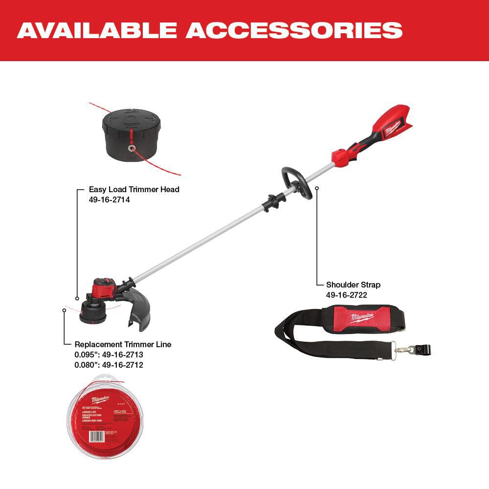 Milwaukee m18 string best sale trimmer tool only
