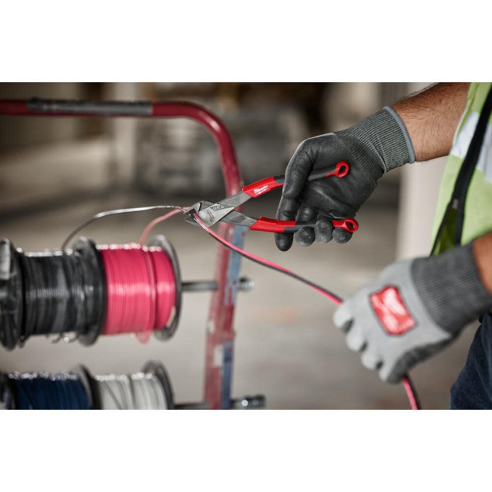 Milwaukee 7inch Diagonal Comfort Grip Cutting Pliers (USA), large image number 6